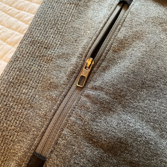 Men’s Lululemon Collared Zip Sweater - Marled Grey - Picture 5 of 9